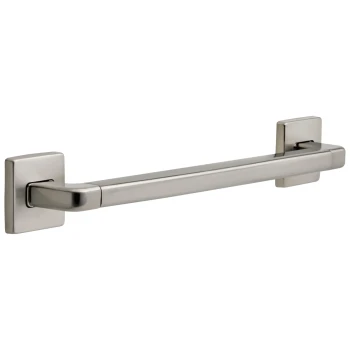 Liberty Hardware Angular Modern Decorative Grab Bar | 18", Stainless Steel | 41918SS