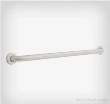Liberty Hardware Centurion 42" x 1-1/2" Concealed Screw Grab Bar, Stainless Steel, 42x11/2 | 5642