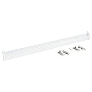 Rev-A-Shelf 6541 Series White 36"L x 1-11/16"D x 3-15/16"H x