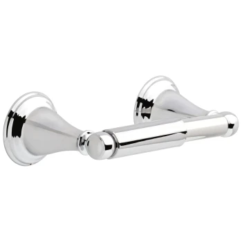 Liberty Hardware Windemere Spring Loaded Toilet Paper Holder | Polished Chrome | 70050