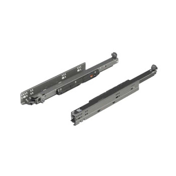 Blum MOVENTO 21" Soft-Close Blumotion Full Extension Undermount Drawer Slides, Roller Bearing Zinc - 7635330S | 7635330S