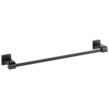 Liberty Hardware ARA Towel Bar | Flat Black, Bar Size: 24" | 77524BL