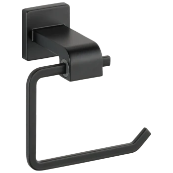 Liberty Hardware Ara Toilet Paper Holder | Flat Black | 77550BL