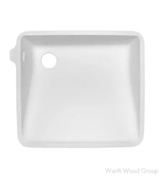 Wilsonart Rectangular ADA Ramp Bowl With Overflow | AV1513DW