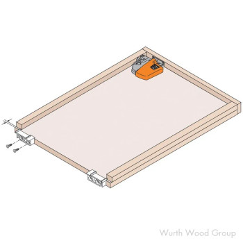Tandem 563/569 Left-Hand Standard Locking Device with Side Adjustment | BT511901L