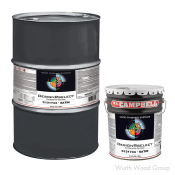 Designer Select Pre-Cat Clear Satin - Ml Campbell 00C131744-27, 55 GALLON DRUM | C13174455A
