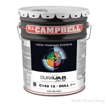 Duravar Plus Post Cat Clear Dull, 5 Gallon - Ml Campbell 000C14214-20, Satin | C142145