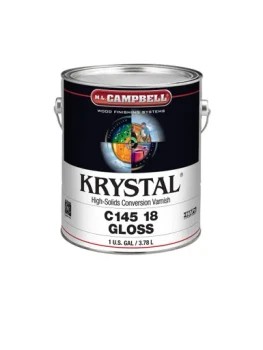 Krystal Post Cat Cv Ww Clear Dull, 5 Gallon - Ml Campbell 000C14518-16, 1 GALLON | C145181
