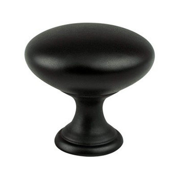 Traditional Advantage One Round Knob | Matte Black | H90211055