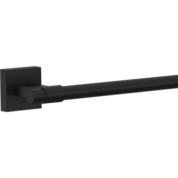 Liberty Hardware Maxted Towel Bar | Flat Black, 24" | MAX24FB