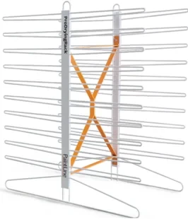 Paintline 50 Shelf Dry Rack with Casters | PDRKD