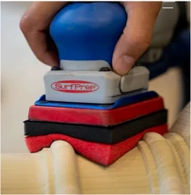 SurfPrep Profoam H&L Medium Sanding Pad 3"X4" 1/2" | 120-150 Grit | SP3X4PFHM25