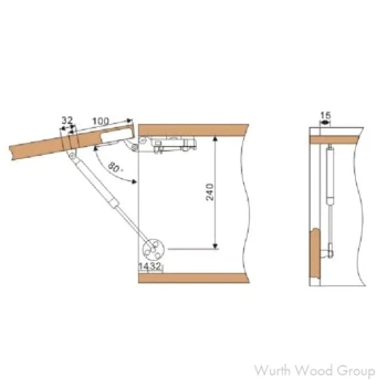 Peter Meier Hanging Bracket Left 200/Box | 1685450