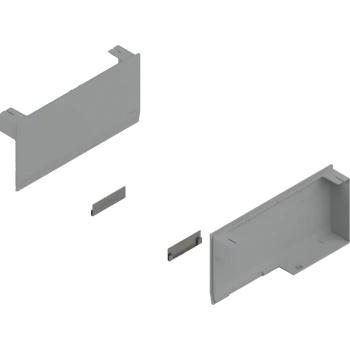 Aventos HK-Top Cover Set, Light Gray