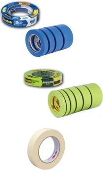 3M 1" Tan General Use Masking Tape | 24mm X 55m | 3M64740