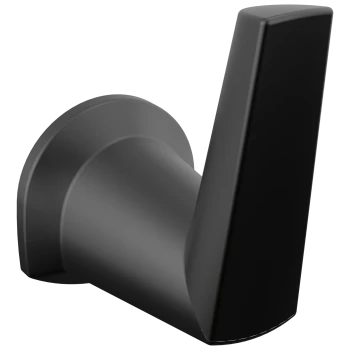 Liberty Hardware Delta Galeon | Towel Hook Matte Black | 77235BL