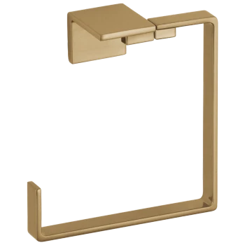 Liberty Hardware Vero Towel Ring | Champagne Bronze | 77746CZ
