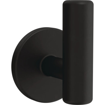 Liberty Hardware Robe Hook Single Prong Flat Black | B29527CFBC