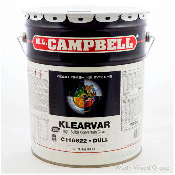 Klearvar Cv200 Post Cat Clear, Satin Gloss, 5 Gallon | C1166215