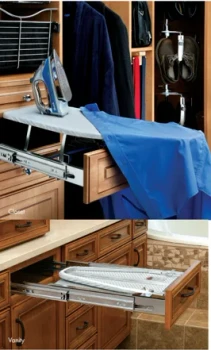 Rev-A-Shelf Fold Out Closet Ironing Board | 21" x 16" x 4" | CIB16CR