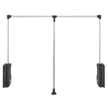 Rev-A-Shelf Pull Down Closet Rods Adjustable 35"-48"W x 33"H, 25 lb Weight Capacity - CPDR-3548 | CPDR3548