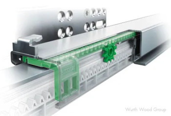 Grass DynaPro 9" Soft-Close Full Extension Undermount Drawer Slides, Roller Bearing Zinc - F130135003604, 18" | GRF130135006204U