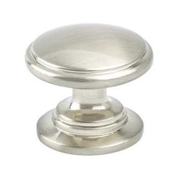 Berenson Traditional Advantage Two Tiered Knob | Brushed Nickel | H93751BPN