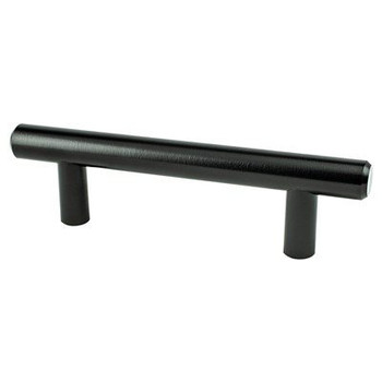 Berenson Transitional Advantage Two 3 inch CC T-Bar Pull | Matte Black | H95442055