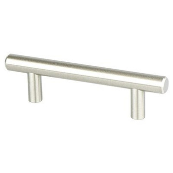Berenson Transitional Advantage Two 3 inch CC T-Bar Pull | Brushed Nickel | H95572BPN