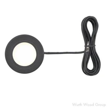 LED 3W Warm White Puck Light, Nickel | PROLPK3W3NI1