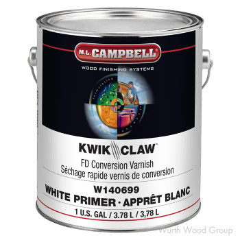 KWIK-CLAW™ Fast Dry CV Primer White, 5 Gallon - ML Campbell 00W140699-20 | W1306995