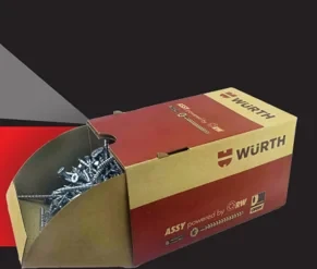Wurth #6 x 5/8" Assembly Screw | RW Drive Zinc | 019003516