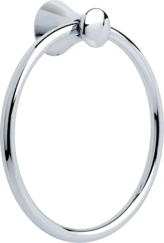 Liberty Hardware Somerset Towel Ring | Polished Chrome | 139567