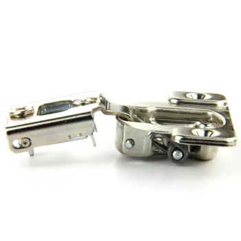Blum Compact 38N Self-Close 1/2" Overlay Face-Frame Hinges Nickel, 105 deg Screw-On - 38N355C.08 | 38N355C08