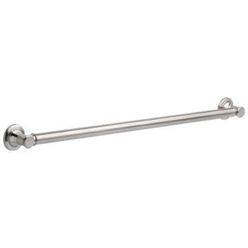 Liberty Hardware 36" Traditional Decorative Grab Bar, Brilliance Stainless Steel | 41636SS