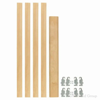 Rev-A-Shelf 4PIL Maple 1-1/8" Pilaster System, 4PIL-20-113-1, 19.64 X 1.13 | 4PIL201131
