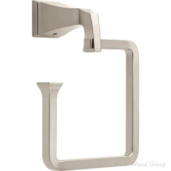 Liberty Hardware Dryden Towel Ring, Chrome | 75146