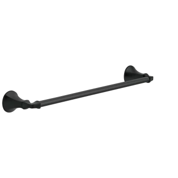 Liberty Hardware Ashlyn Towel Bar | Flat Black, 18" | 76418BL