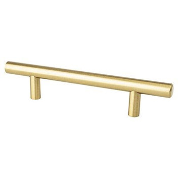 Berenson Tempo Series 3-3/4" (95 mm) Center to Center | Modern Brushed Gold Pull, - 0821-2MDB-P | H08212MDB