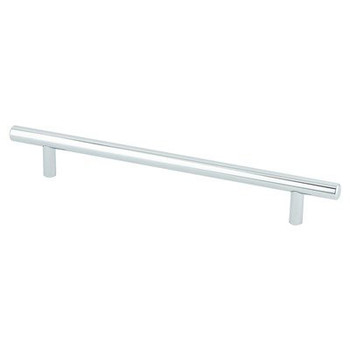 Berenson Tempo Series 7-9/16" (192 mm) Center to Center | Polished Chrome Pull, - 2015-2026-P | H20152026