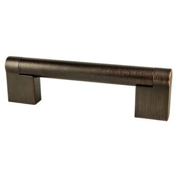 Berenson Contemporary Advantage Three 3-3/4" CC Verona Bronze Pull | H911910VB