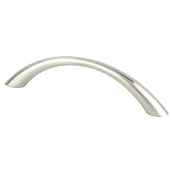 Berenson Contemporary Advantage Four Tapered Arch Pull | Brushed Nickel, 96mm | H94184BPN