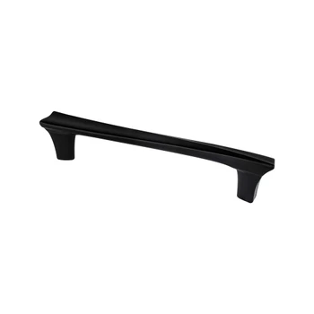 Berenson Fluidic Pulls | Matte Black, Center: 128mm, 6 1/4" | H94401055