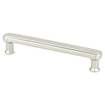 Berenson Harmony Pulls | Brushed Nickel, Center: 128mm, 5 11/16" | H94501BPN