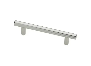 Liberty Hardware Builder's 96/135mm Steel Bar Pull | Polished Chrome | P01012PCC