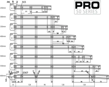 Pride Industrial White Euro Slide Rear Socket | Left | PROEUSKT2L