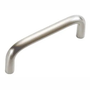 Hickory Hardware Wire Pulls Series 3" (76 mm) Center to Center Satin Nickel Pull, - PW553-SN | PW553-SN