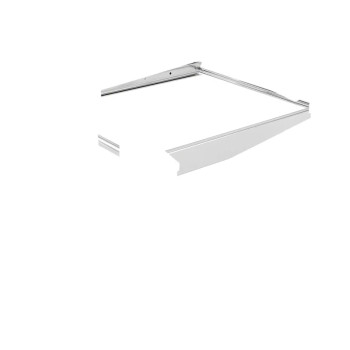 Side-Mount File System Pull-Out for Drawers, 15" x 10-1/2", Chrome, 3"W x 11 7/8"D x 10"H | RASFDSMDM151