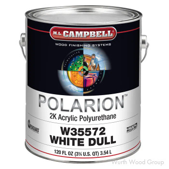 Polarion 2K Polyurethane Interior White - Ml Campbell 000W35572-16, 1 GALLON | W355721