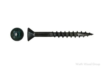Assembly Screws Flat Head #2 Recex Combo Drive Nibs and Type 17 Point Coarse Thread, 8 X 1" | WW36715